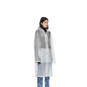 clear raincoat